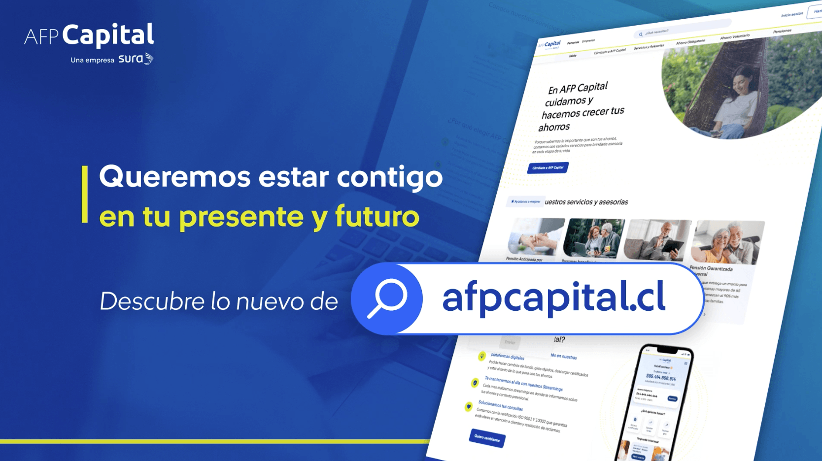 AFP Capital campaña nuevo sitio