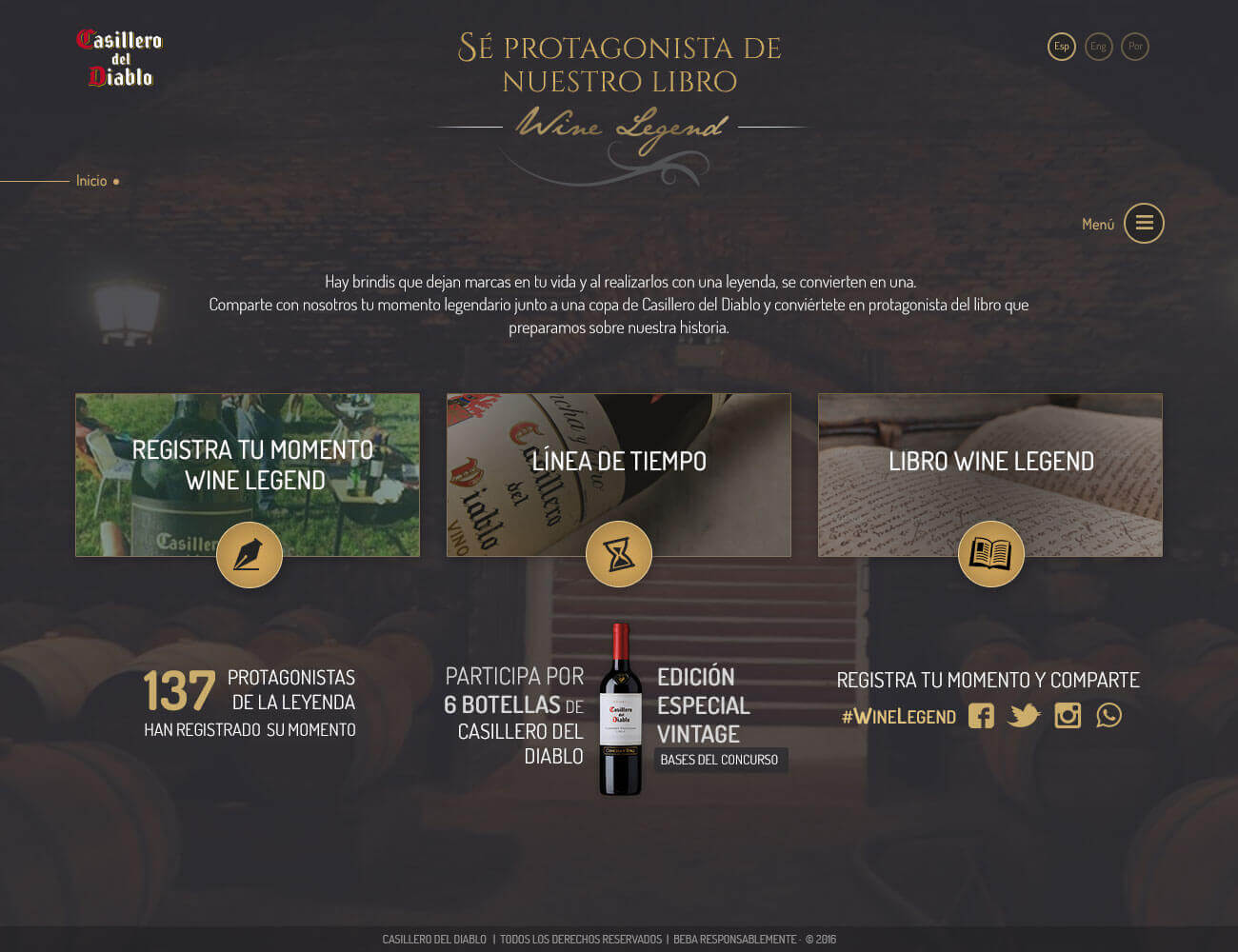 Casillero del Diablo Timeline