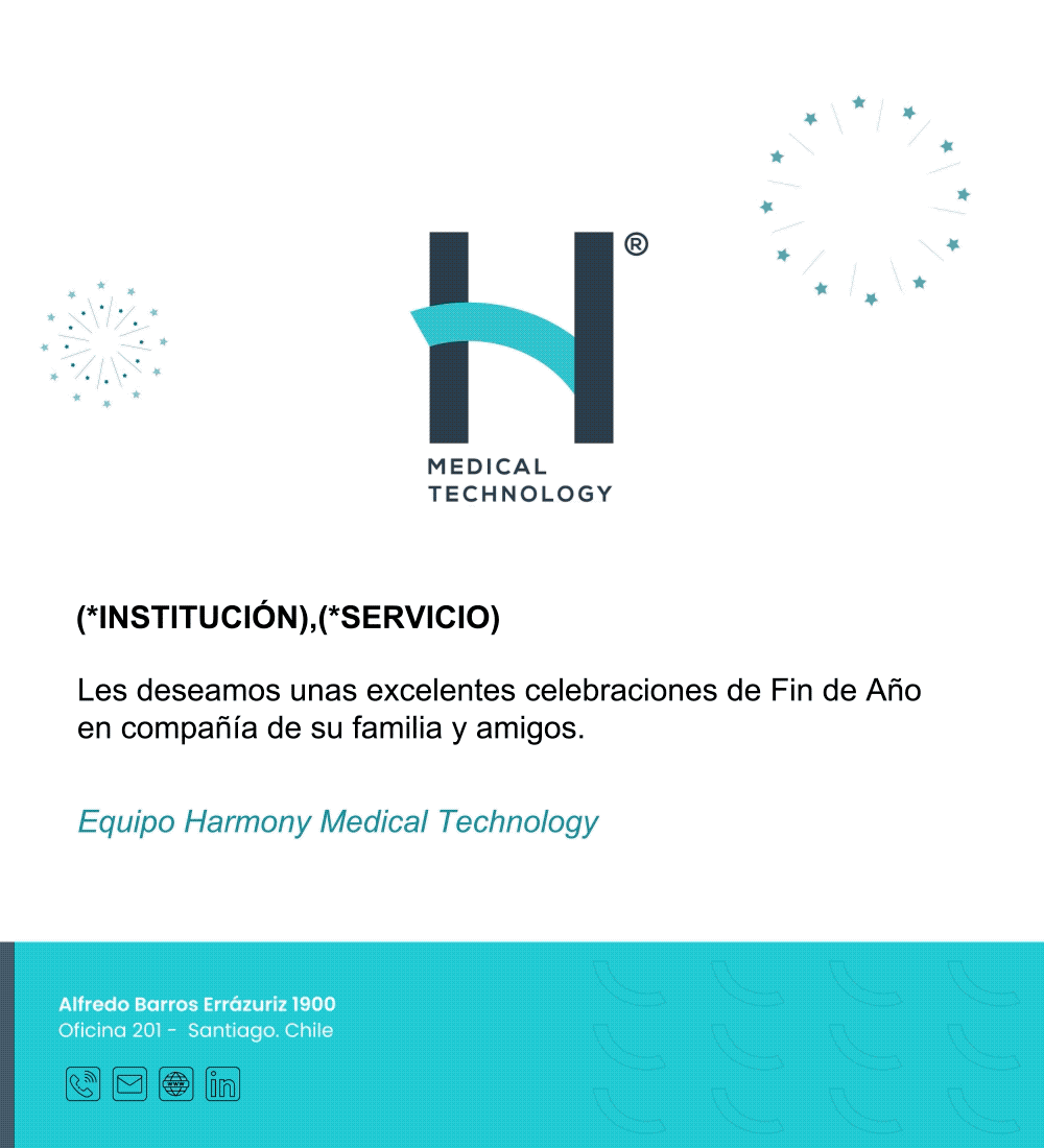 Harmony Email Fiestas Fin de año