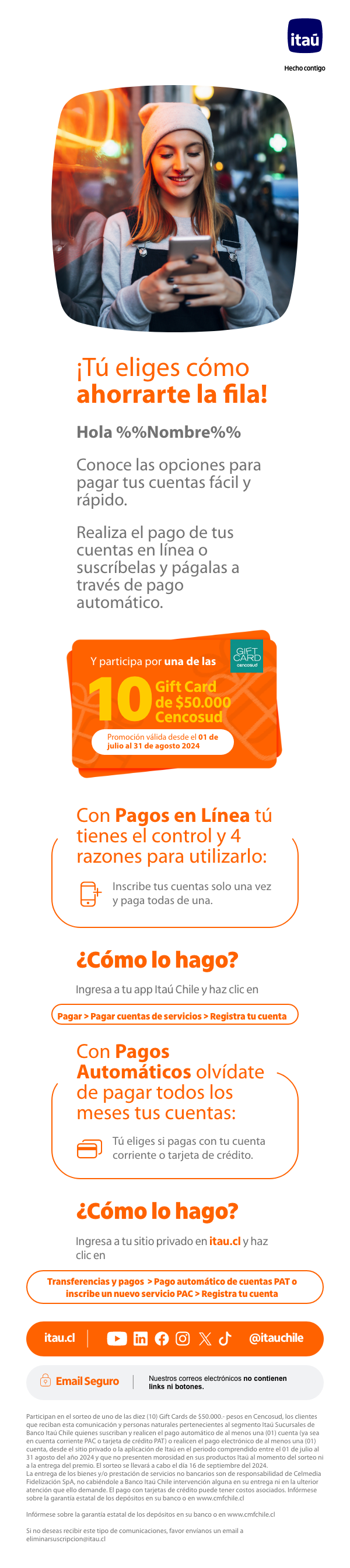 Itaú Pagos en Línea