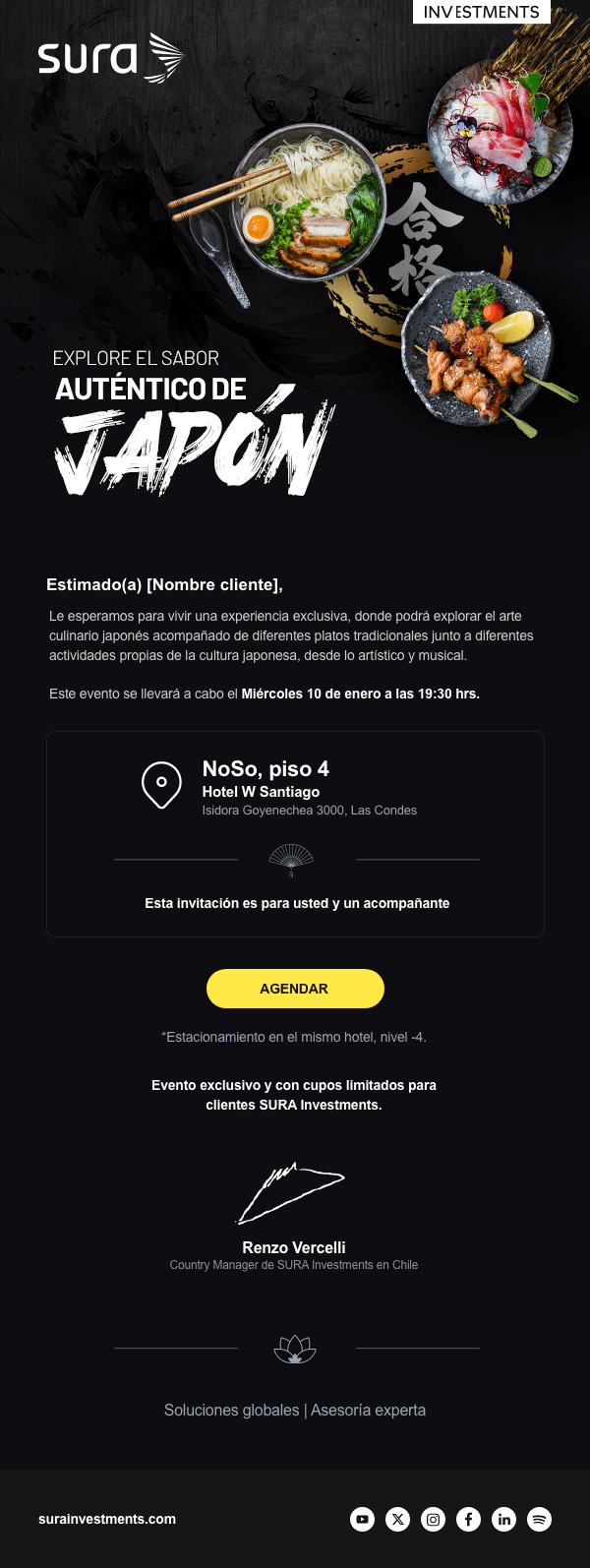 SURA Evento lúdico Confirmación